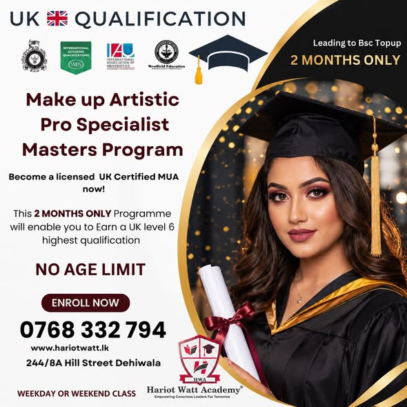 MAKEUP ARTISTIC PRO SPECIALIST MASTERS PROGRAM ( UK )